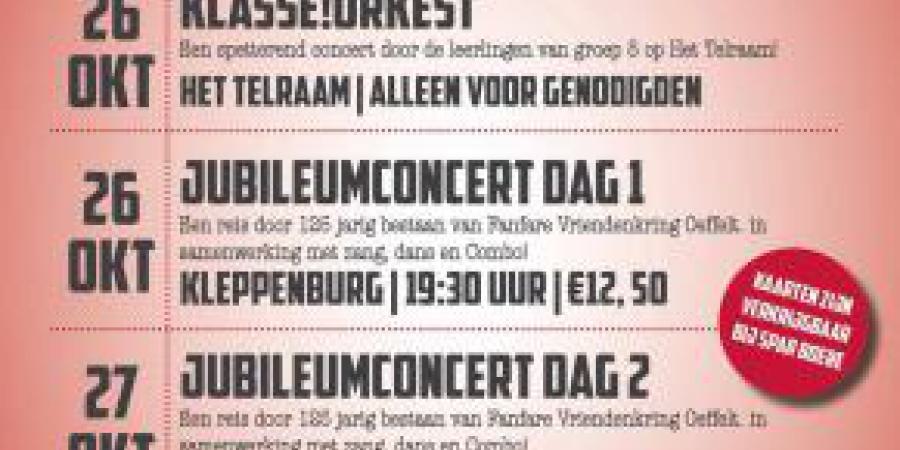 programma jubileumconcert